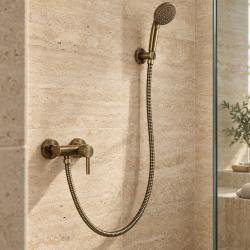Aquanello Heritage Collection Σωλήνας ντους  150cm Χάλκινος BN-9002-HC